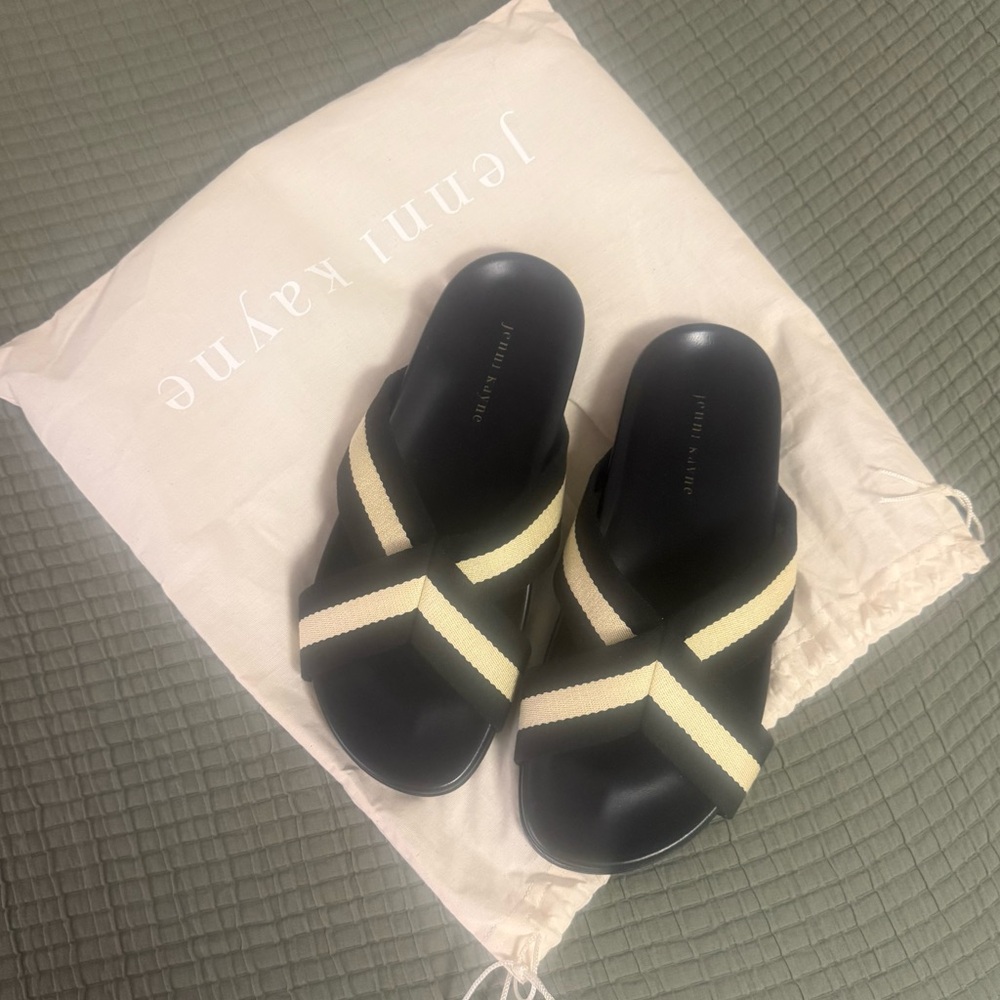 Jenni Kayne crossover slides euro 41 never worn - Picture 2 of 6